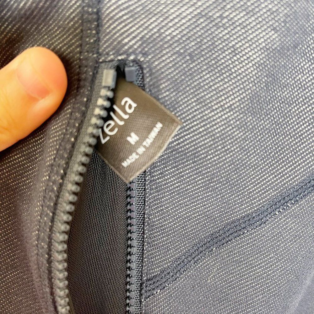 Zella Blue Full Zip Jacket - image 6